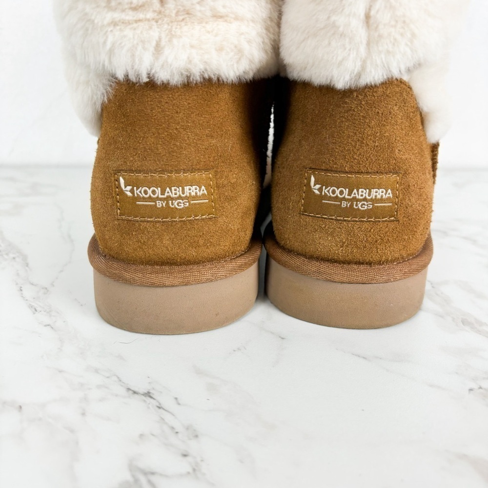 Koolaburra by UGG Dezi Short Mid Calf Boot Sz 10 - Picture 7 of 13